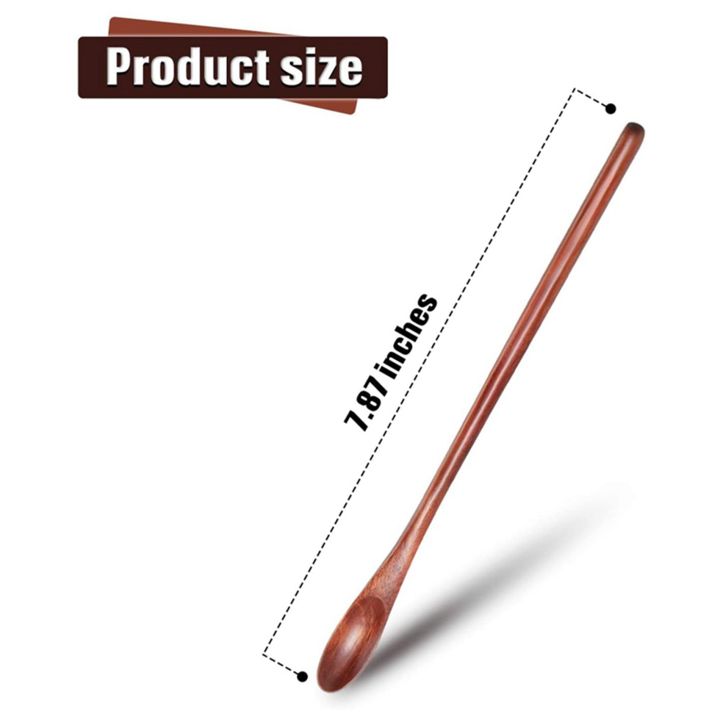 NAMUNY%20Mini%20Silicone%20Spatulas,%208%20Pack%20Small%20Silicone%20Makeup%20Spatulas%20with%20Wood%20Iced%20Tea%20Spoons%20Small%20Stirring%20Spoon%20-%20Image%205