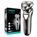 VGR V-323 Professional Men's Shaver | Cordless Rechargeable IPX6 Fully Waterproof Triple Rotary Head Electric Shaver Runtime 60 minutes | Electric Shaver for Men’s. 