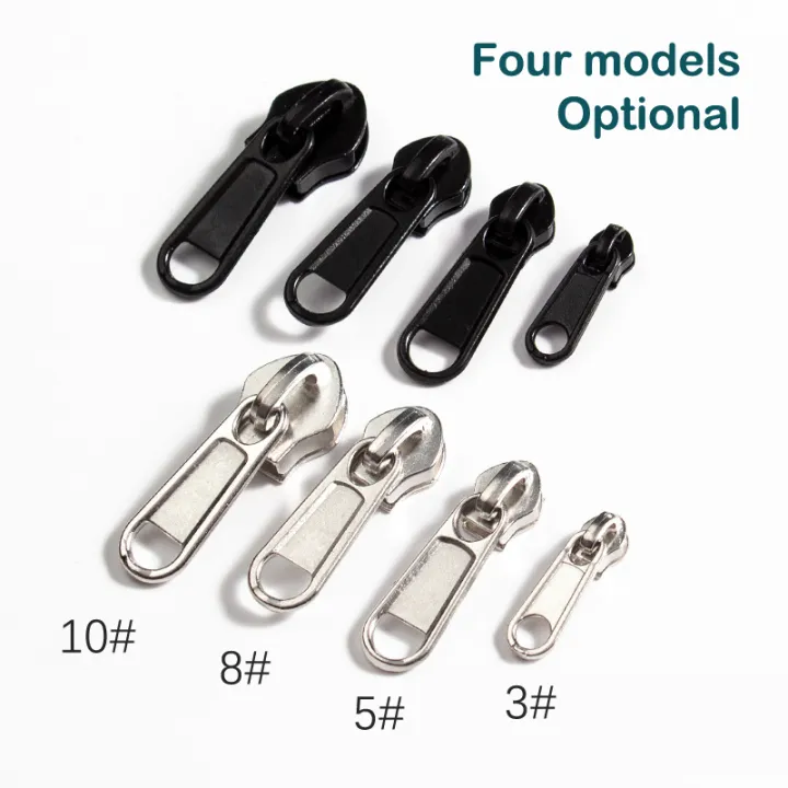 5/8Pcs%204%20Sizes%20Universal%20Instant%20Fix%20Zipper%20Repair%20Replacement%20Slider%20Zippers%20For%20Sewing%20Clothes%20Bag%20Luggage%20Fix%20Repair%20-%20Image%206