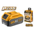 Ingco New FBLI20031 Voltage: 20V Lithium-Ion 5.0Ah Battery Pack. 
