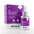 The Derma Co 2% Alpha Arbutin Face Serum for Dark Spots & Uneven Skin Tone - 30 ml. 
