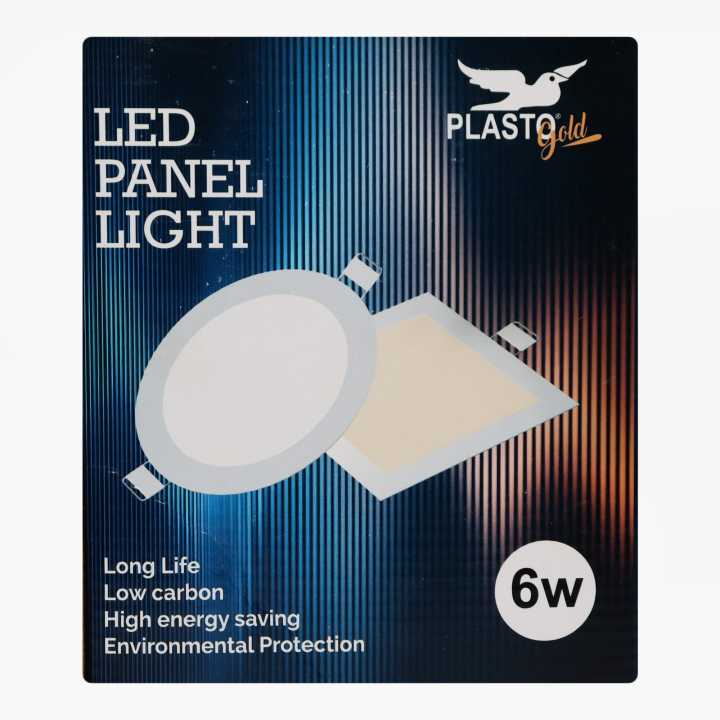 Plasto LED Panel Light 6w