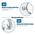 Renyuan 【linfang store】Cpap Mask Nasal Mouth Face Mask For Air Machine 2025 Relief Sleep Apnea Anti Snoring Full Face Respirator Mask. 