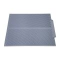 Drain Rack Silicone Dish Drainer Tray Large Sink Drying Rack Worktop Organizer Drying Rack for Dishes Tableware Green. 