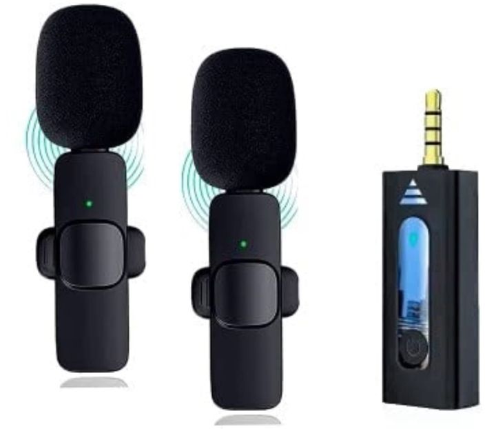 K35%20Dual%20Wireless%20Microphone%20For%203.5mm%20Supported%20Devices%20Camera,%20DSLR%20-%20Image%204