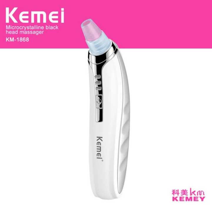 Kemei KM-1868 Electric Portable Removal Blackhead Absorption Facial Pore Cleanser Acne Remover Tool Kit Skin Care Beauty Machine