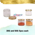 Candle Making Kits 3- Wicks, Cotton thread, Holder, Jars - 10 Pcs Each and Bubble Silicon Mold. 
