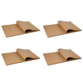 fasdaga 400Pcs Unbleached Parchment Paper, Precut Baking Liners Sheets Paper,12 X 16 Inch, Non-Stick, Water Proof, Oil Proof. 