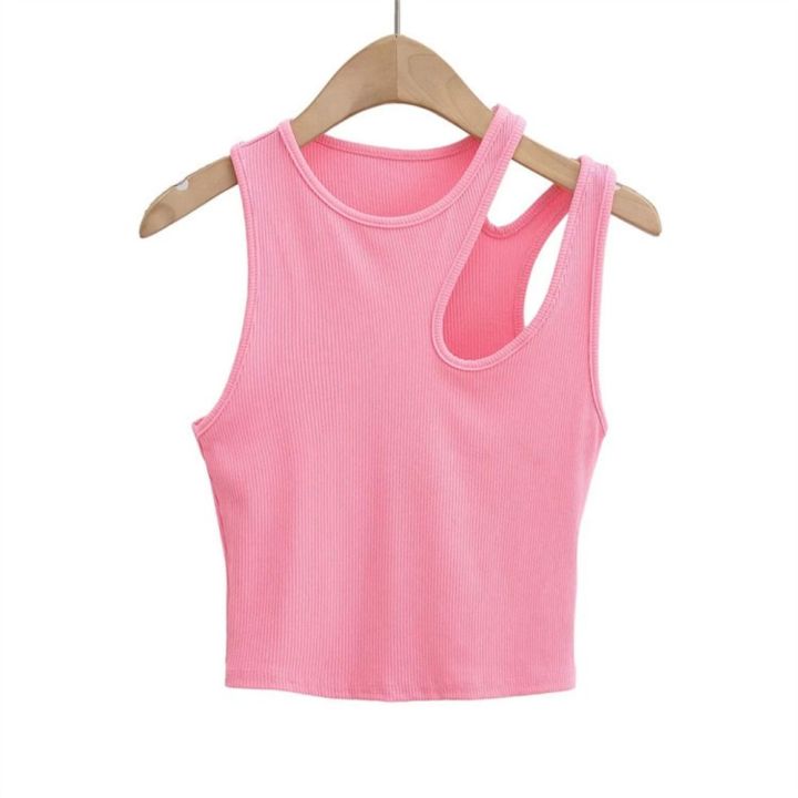 %E3%80%902025%20Version%E3%80%91%20Crop%20top%20cut-out%20clothing%20street%20cut-out%20ladies%20tank%20top%20camisole%20neck%20irregular%20cut-out%20fashion%20hanging%20top%20versatile%20top%20ladies%20-%20Image%209