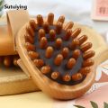 Sutuiying Professional 1PC Wood Comb Healthy Cushion Hair Loss Massage Brush Hot Selling Hairbrush Comb Scalp Massage Comb Hair Care Bamboo Comb. 