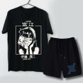 Hemo Black Hentai Anime Printed T-Shirts For Men and Women. 