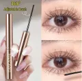 1 Piece 4D Ultra-fine small head brush waterproof mascara extender black 3d eyelashes stretch eyelashes long eyes with mascara By Omga Twist. 