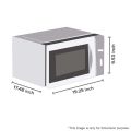 Samsung 21ltr Convection Microwave (Black). 