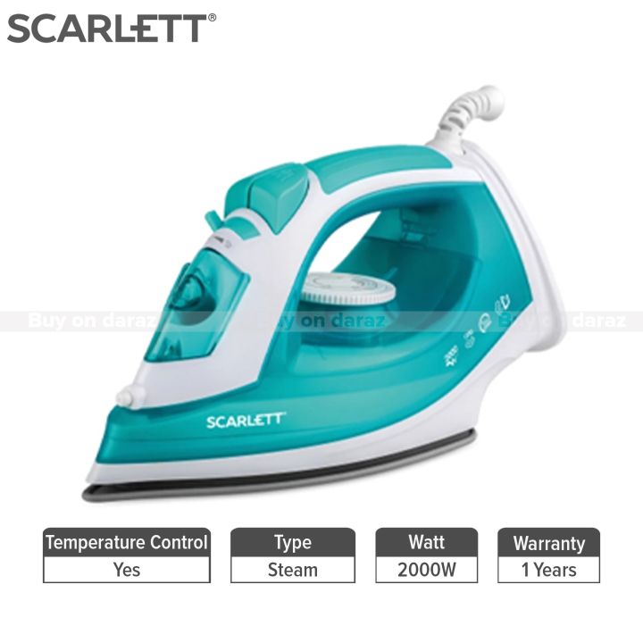 Scarlett Delicate Steam Iron 2000w Daraz Np