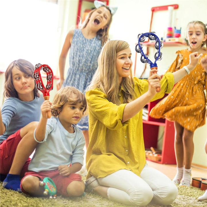 JAERBEE%202%20Pack%20Double%20Row%20Metal%20Jingles%20Hand%20Held%20Tambourine,%20Hand%20Percussion%20Instrument,%20Musical%20Bells%20for%20School%20-%20Image%206