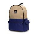 Mheecha Capsule Pack Beige / Navy Blue for Men Women Backpack | Fashion Mheecha Unisex Backpack with Laptop Compartment. 