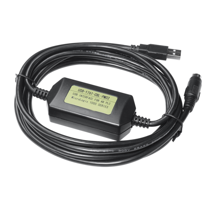 (COKP) USB-1761-CBL-PM02 for Allen -Micrologix 1000/1200/1400/1500 Series PLC Programming Cable