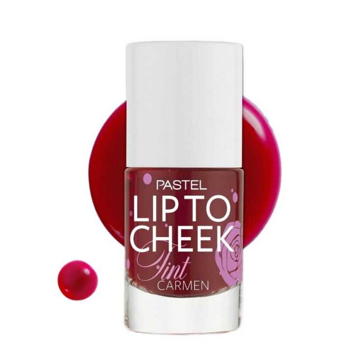 Pastel Lip to Cheek Tint 01 Carmen Makeup Blush for Women