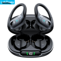 Wenefang Sutuiying Bluetooth Wireless Earphones with Dual ENC Mic,Deep Bass,Soft Earhook, Portable Bargain price IPX7 Waterproof, 90H Playtime, Sports Wireless Headphones. 