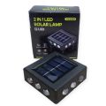 Solar Lamp 2 in 1 LED (12 LED) | Rechargeable Solar Emergency Light | Dual Mode Solar & Electric Charging | Portable Indoor Outdoor Lantern for Home, Camping & Load Shedding. 