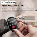 DISICHEN MTenderness Watch Smart Track GPS Bluetooth Sport + 1000mAh Men's SE Watch Smart Ultra2 Women's AMOLED Heart Rate 100 Call Waterproof Apple Portable. 