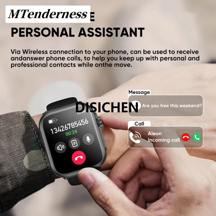 DISICHEN%20MTenderness%20Watch%20Smart%20Track%20GPS%20Bluetooth%20Sport%20+%201000mAh%20Men's%20SE%20Watch%20Smart%20Ultra2%20Women's%20AMOLED%20Heart%20Rate%20100%20Call%20Waterproof%20Apple%20Portable%20-%20Image%206
