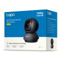 WIFI CCTV Camera TP-Link Tapo C201 Pan/Tilt Home Security Wi-Fi Camera 1080P Motion Detection and Alerts, Night Vision Two-Way Audio Supports MicroSD Cards Up To 512GB Black. 