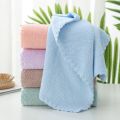 1 Piece Coral Velvet Soft Face Hand Towels (35x75cm) Random Colour. 