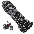 Royal Enfield Bullet Leg Guard Rope 100 Ft. -fully cover Black Grey By Hamro Store. 