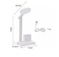 Desk Lamp, Modern Adjustable LED Desk Light With Storage Compartment 3 colour modes. 