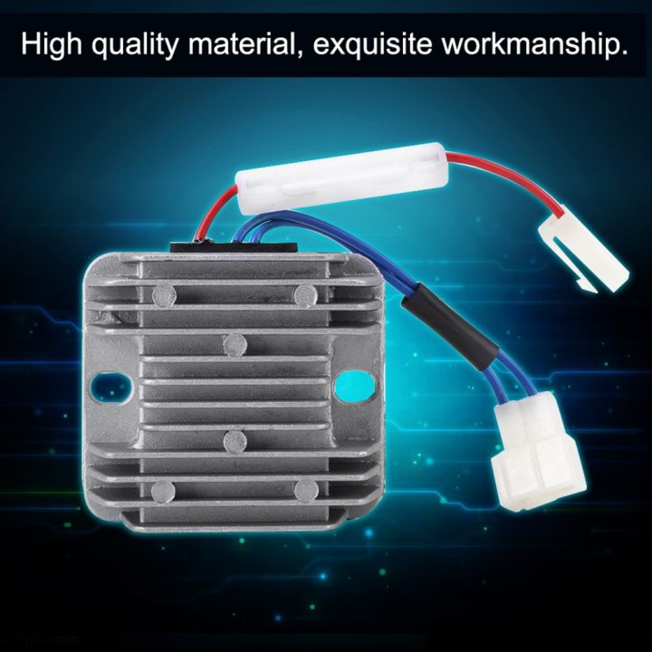 Electric%20Start%20Parts%2012V%20DC%20Voltage%20Regulator%20178F/186F%202%20Plugs/3%20Wires%20Power%20Stabilizer%20Rectifier%20for%20KDE3500%205000%206500%206700%20Generator%20Generators%20-%20Image%206