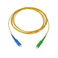 5 Meters SC-APC to SC-UPC Fiber Optic Cable, Single Mode Fiber Patch Cord. 