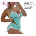 DISICHEN Muses Mall Women Loungewear Set Lace Trim Cami Shorts Pajama Set for Women V Neck S veless Top S pwear Set for Home 2 Piece Lace Nightwear Set Two-piece Pajamas for Women Luxury. 