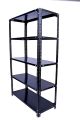 SULEKHA's Heavy Adjustable Iron Rack | Oil Painted  Multipurpose | 200 cm * 95 cm * 40 cm | Iron Wall Shelf  (Number of Shelves - 5, Grey/Beige/Black Color). 