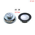 NEW JCD Speaker Horn 4R 3W 5W Diameter 36mm 40mm 50mm 52mm 57mm 78mm Amplifier Rubber Gasket Loudspeaker 4 ohm. 