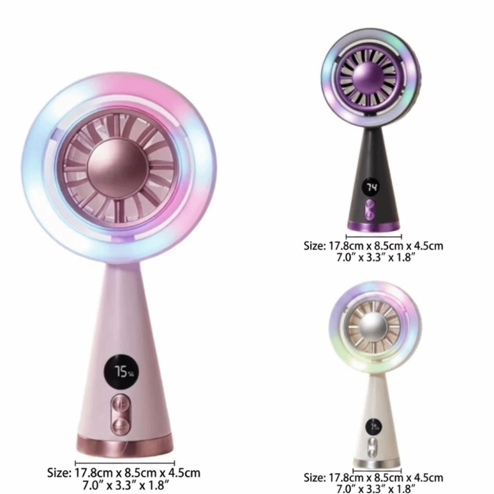 Portable%20Cooling%20Handheld%20Fan%20Soft%20Lighting%20Lightweight%20Digital%20Display%20Fan%20Compact%20Clear%20Power%20Display%20Mini%20Fan%20Daily%20Use%20-%20Image%202