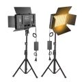 Professional Video And Photo RGB Led 600 Light Kit With Varicolour And Stand. 