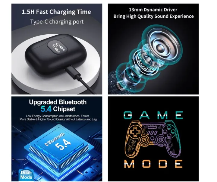 MaxBass%20One%20ANC%20%7C%20Amazon's%20#1%20Wireless%20Earbuds,%20ANC%20(40%20dB),%20Bluetooth%205.4%20with%204%20ENC%20Noise%20Cancelling%20Mic,%20LED%20Display,%20IP54%20Water%20Resistance,%2048H%20Playtime%20-%20Image%205