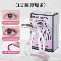 [With Adhesive Strips] ING PRETTY Eyelash Curler Frameless Wide Angle Comb Teeth One Clip Curl Long-lasting Styling for Women. 