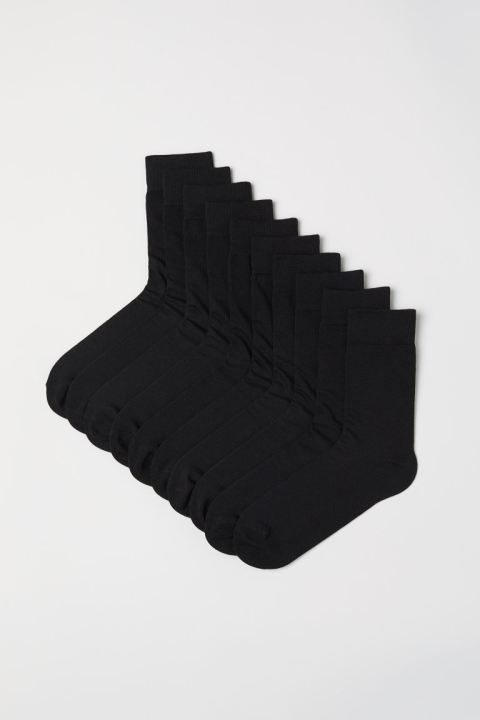 10 Pair  Pure Cotton Socks for Men