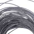 2X STAINLESS Steel Wire Rope Cable Rigging Extra, Length:15M Diameter:1.0mm. 