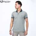 Gents Park Dark Green/Grey Color Plain Lining Design Half Sleeves Polo T-Shirt For Men | Polo Tshirt For Men. 