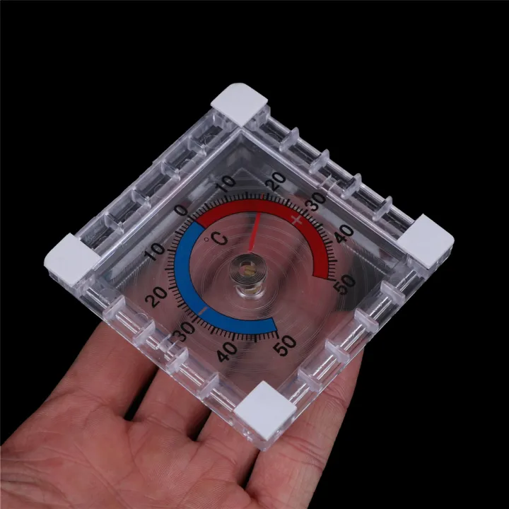Graduated Termometer Wenefang Plastic -50°C~50°C Temperature Thermometer Window Indoor ...