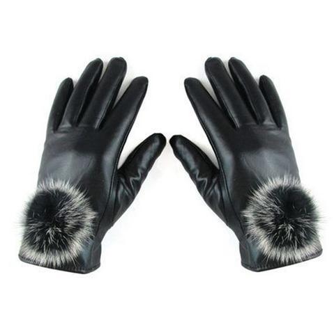 Women's%20Touchscreen%20Leather%20Winter%20Gloves%20with%20Faux%20Fur%20Pom-Pom%20%E2%80%93%20Warm%20&%20Stylish%20Touchscreen%20Gloves!%20-%20Image%203