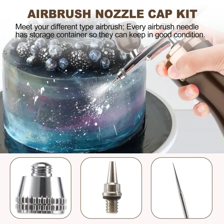 21Pcs%20Airbrush%20Nozzle%20Cap%20Kit%20Airbrush%20Needle%20Replacement%20Parts%20Airbrush%20Needles%20Airbrush%20Cleaning%20Kit%20Replacement%20Part%20-%20Image%204