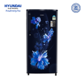 Hyundai 185L Single Door Direct Cool Refrigerator | HYRF-185L | Toughened Glass Shelves | Low Noise Operation | Energy Efficient. 
