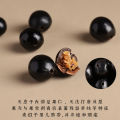 【New arrival】Authentic Natural Wood Missing Bracelet for Men's Literary Play Sapindus Rosary Beads Cute Ebony Cat Bracelet for Women. 