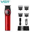 HOT VGR Hair Trimmers Rechargeable Haircut Machine Electric Clippers Professional Hair Trimmer Brushless Motor trimmer for men V-977. 