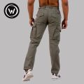Wraon Army Green Solid Premium Cotton Regular Fit Cargo Box Pant For Men - Fashion | Pants For Men | Men's Wear | Box Pants |. 