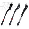 Durable Adjustable Bicycle Kickstand Non-Slip Bicycle Parts Bike Parking Stand Universal Aluminum Alloy Single Side Stand for 24-29 Inch Mountain Bike. 